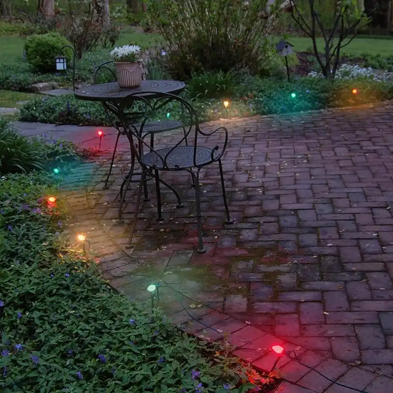10 Light Luminary Pathway Lights