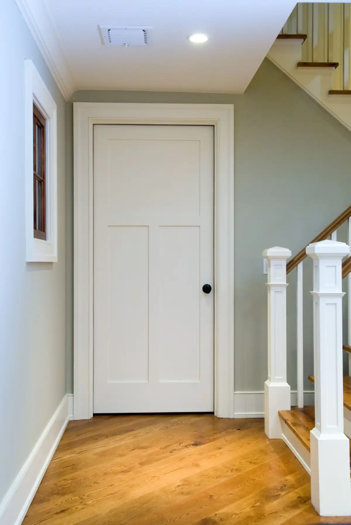 3 Panel Painted Craftsman Interior Door