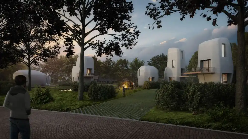 3d printed houses eindhoven