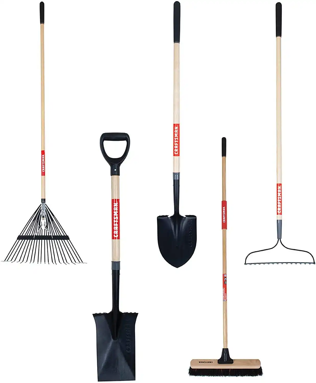 5 Piece Garden Landscape Tool Set with Lawn
