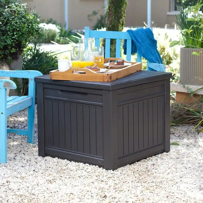 55 Gallon Resin Deck Box