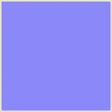 Lavender Shadow - #8b88f8