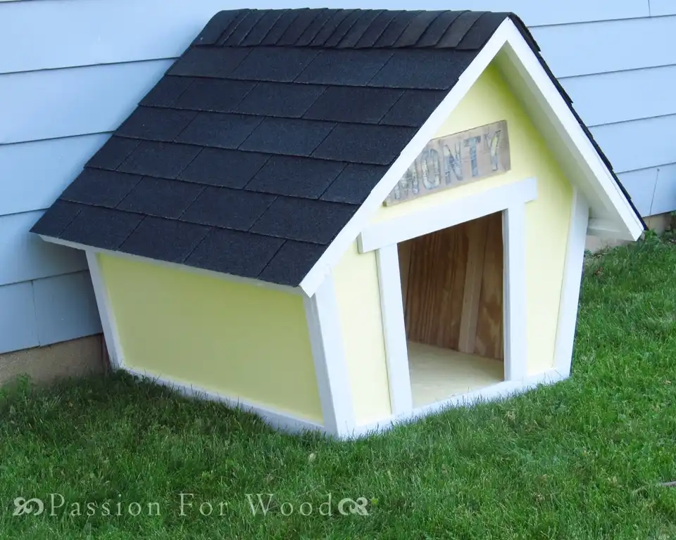 A DIY Crooked Dog House