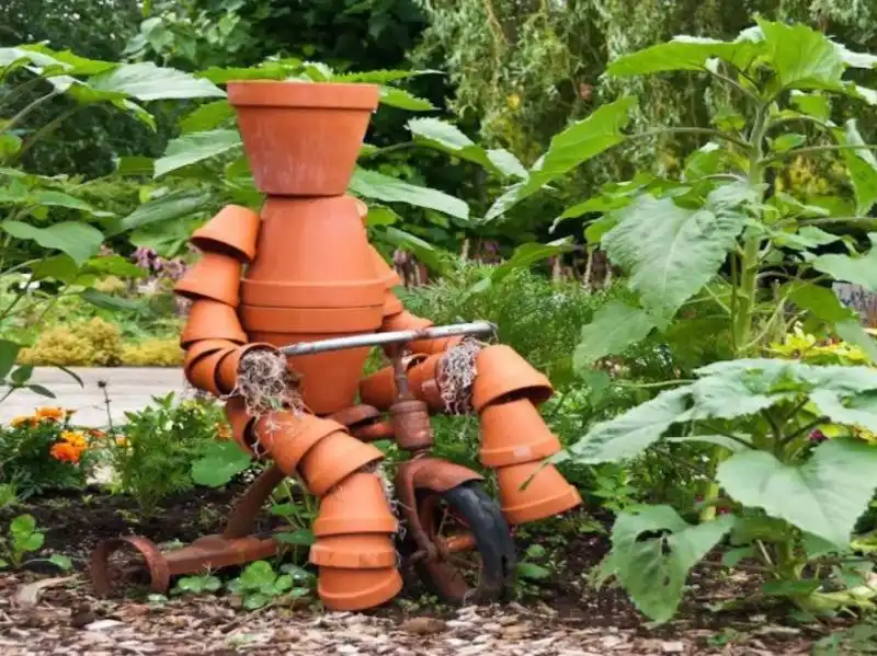 A Terracotta Pot Figure