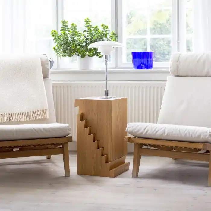 A height-adjustable table