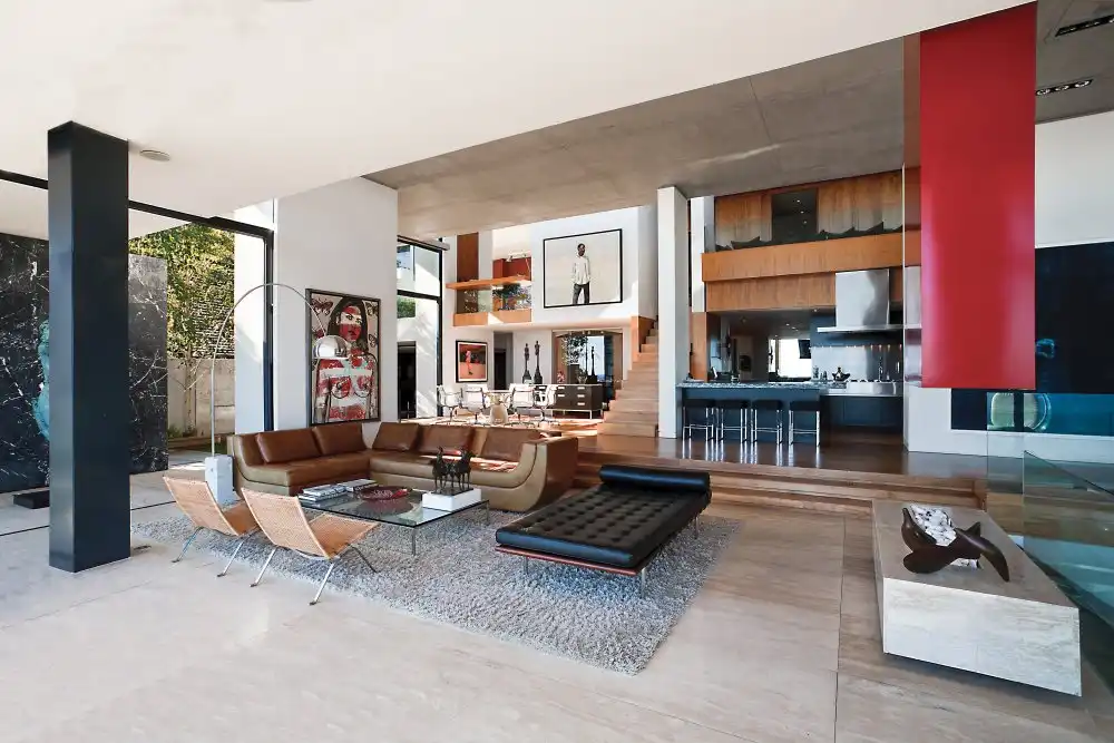 ARRCC Horizon Villa in Cape Town South Africa living area