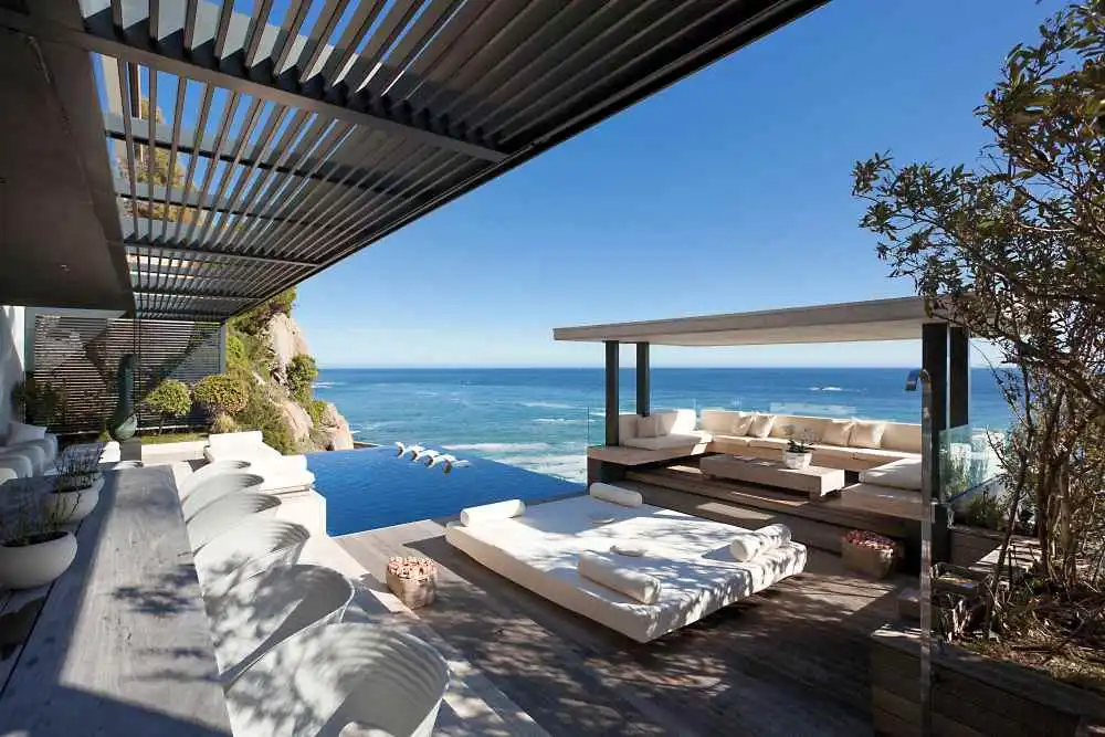 ARRCC Horizon Villa in Cape Town South Africa pergola