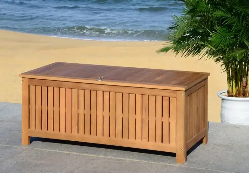 Abri Eucalyptus Wood Deck Box