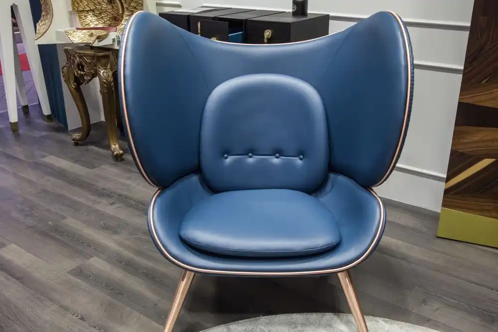 Acoma Armchair Design in Blue