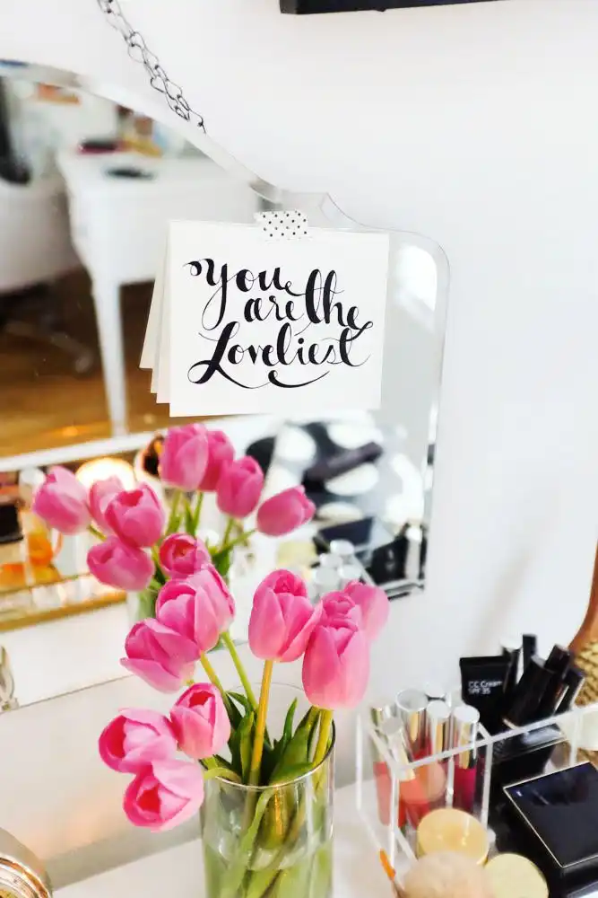 Acrylic Make Up Storage Containers
