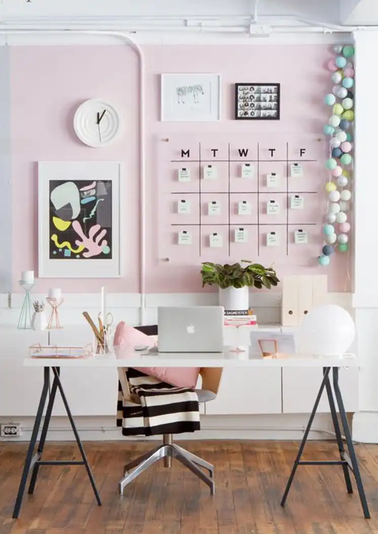 Acrylic calendar for office