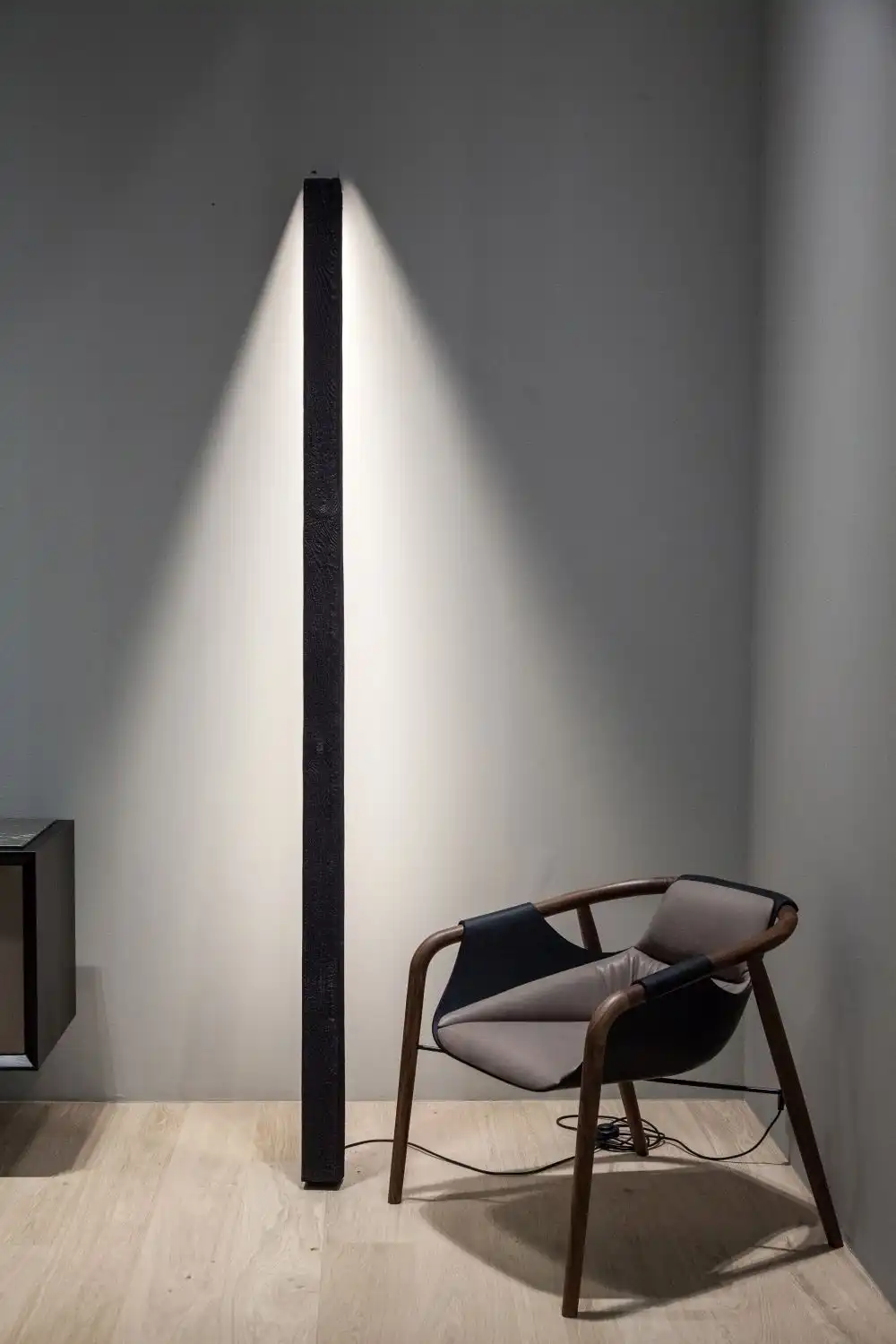 A modern reading nook need a modern decor and this lamp pretty much covers that