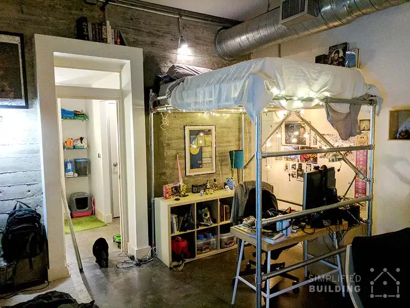 Adult-Sized Loft Bed Plans