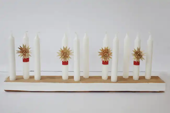 Advent candle holder