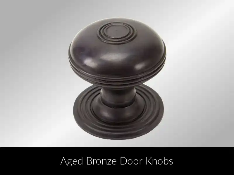 Aged Bronze Door Knobs
