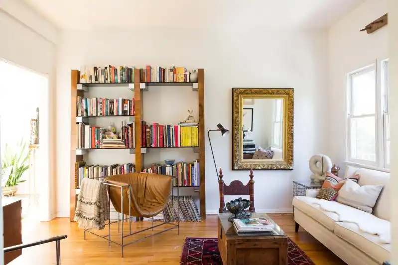 Airy and bright living room design