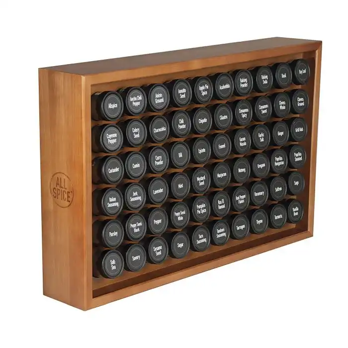 AllSpice Wooden Spice Rack