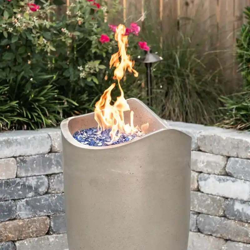 American Fyre Designs Wave 20 Inch Propane Gas Fire Urn