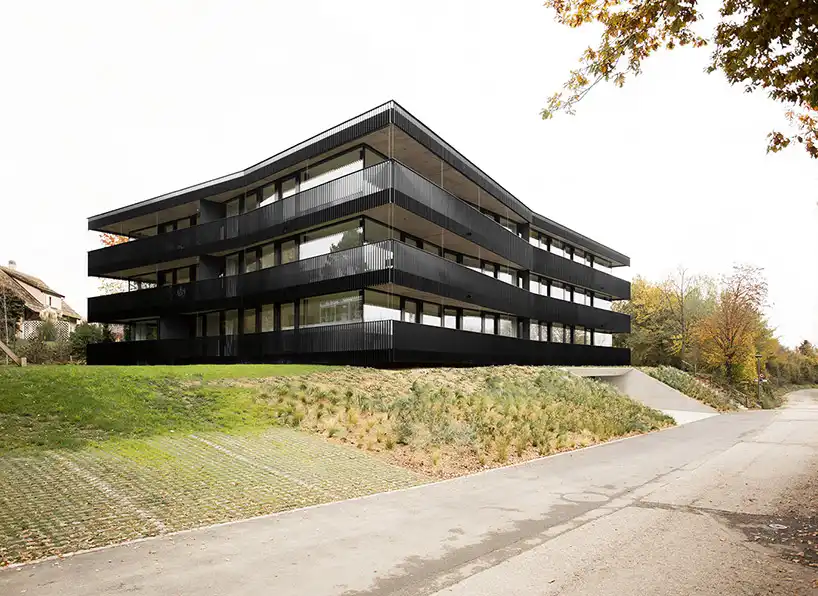 An apartment building by FHV