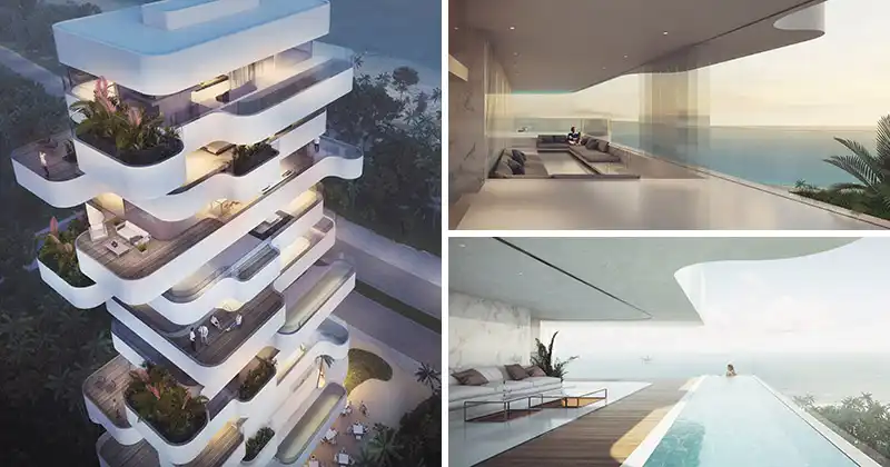An apartment tower concept by Orange Architects