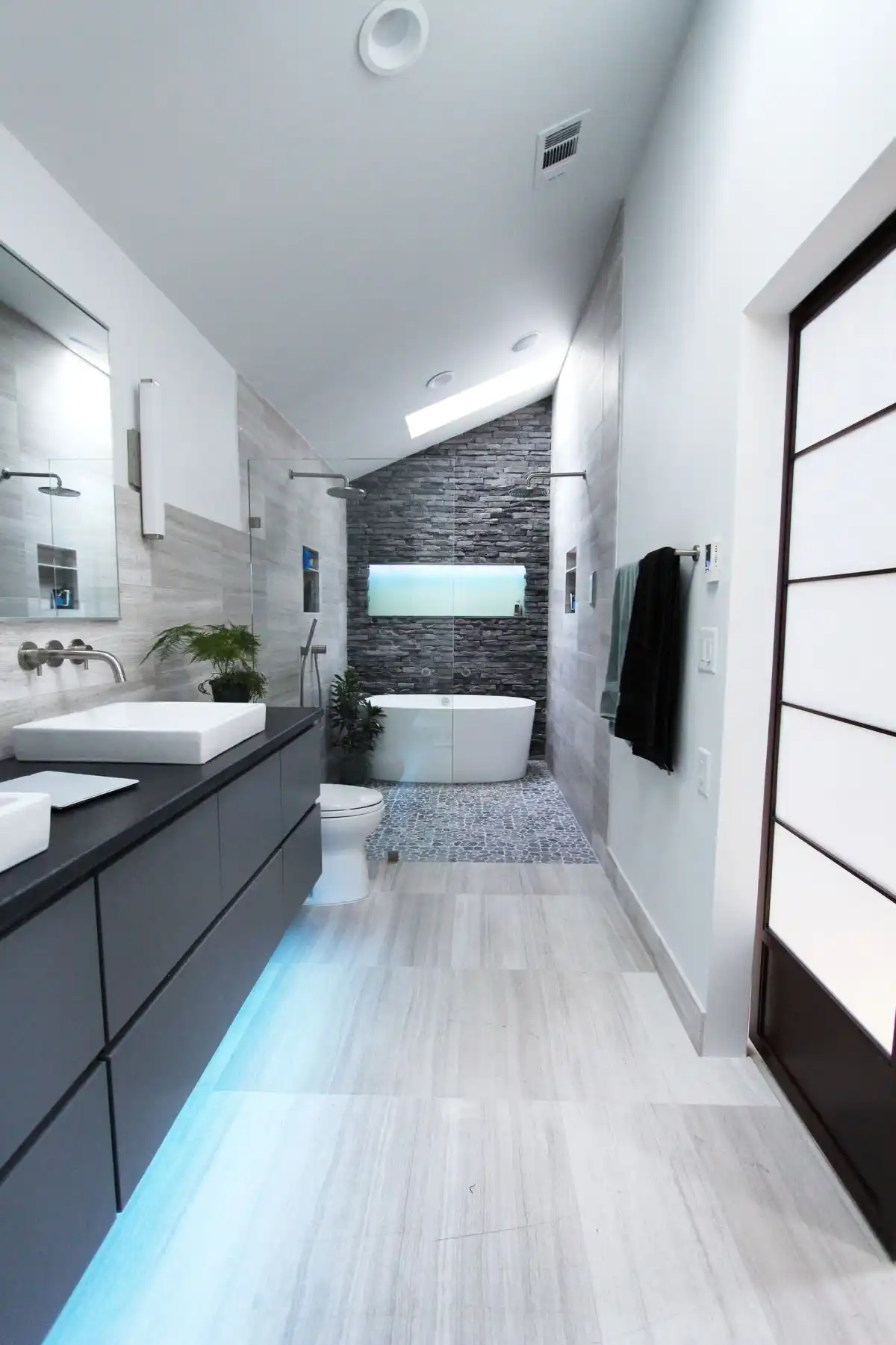 Angled Ceiling