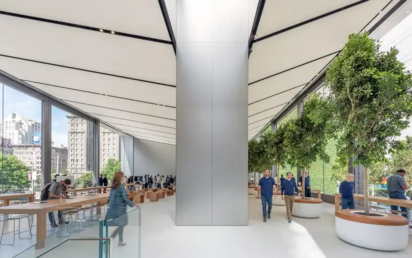 Apple San Francisco store interior design