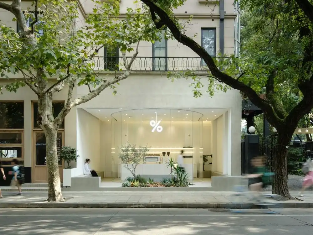 Arabica Coffee Shop Design by B l U E Architecture Studio