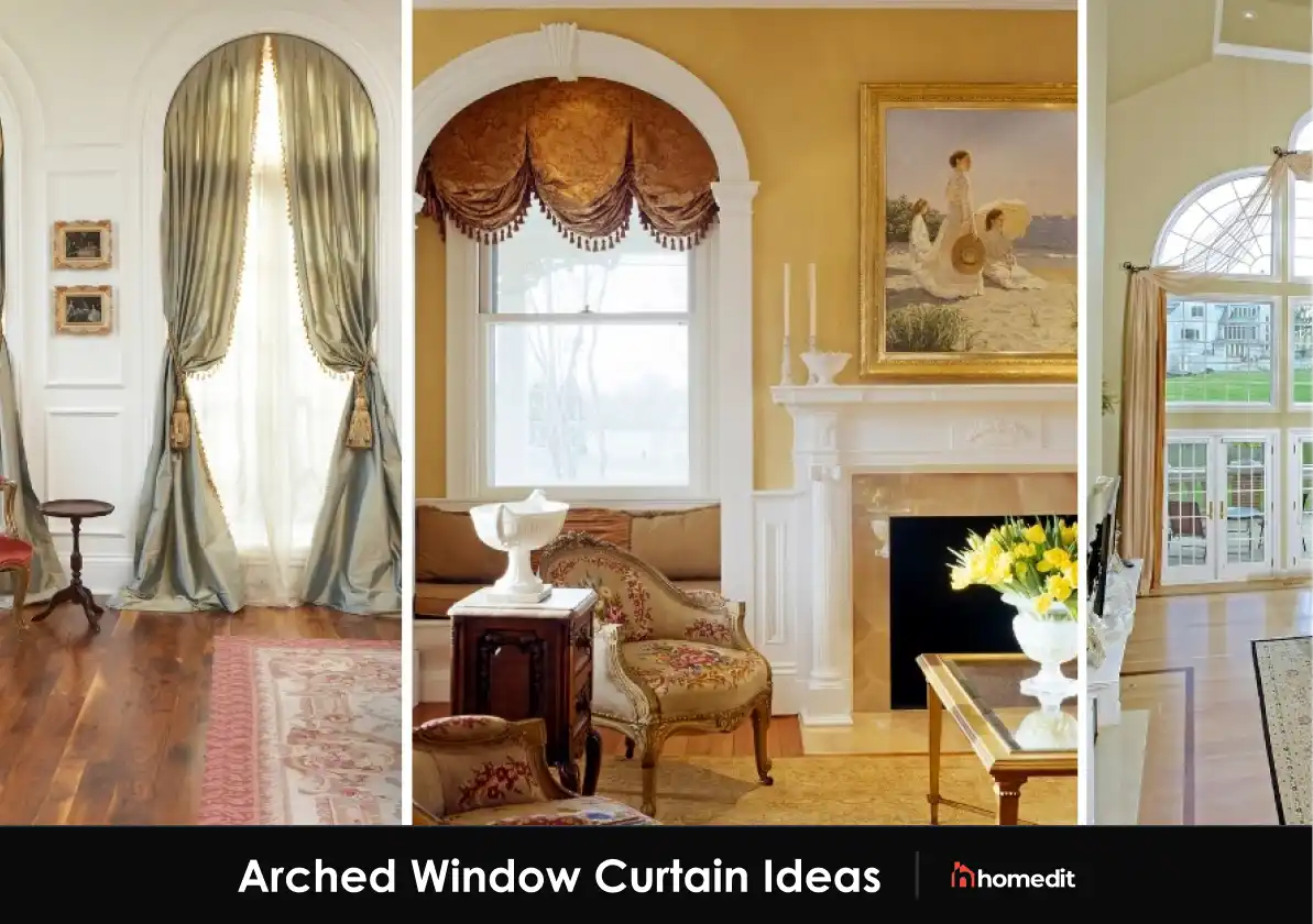 10 Arched Window Curtain Ideas for Every Style