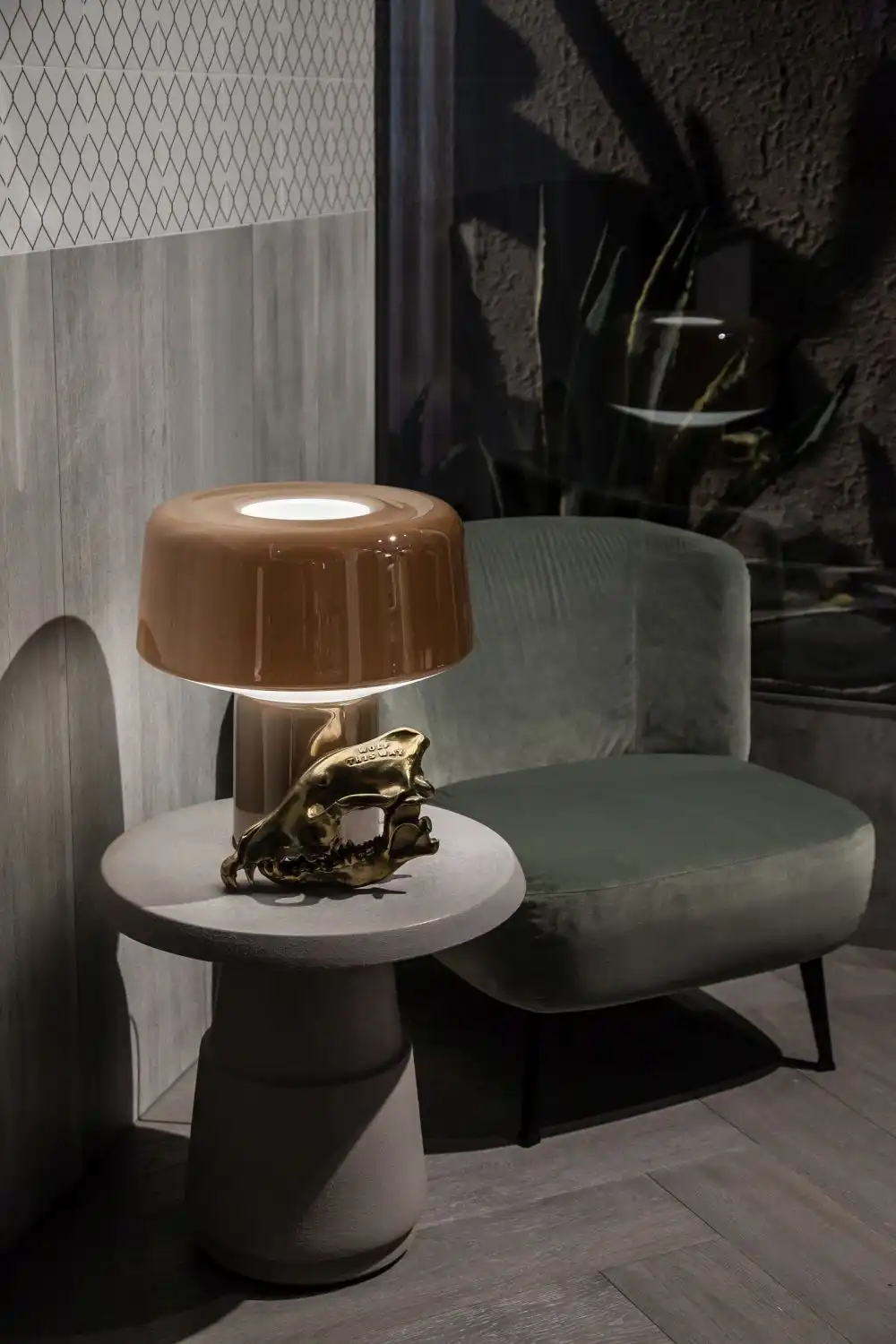 If you're using a table lamp, make sure it's positioned right and that the light falls at a comfortable angle