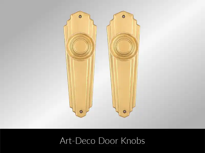 Art-Deco Door Knobs