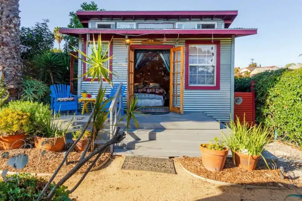Art Studio Retreat Rustic Cabin front porch