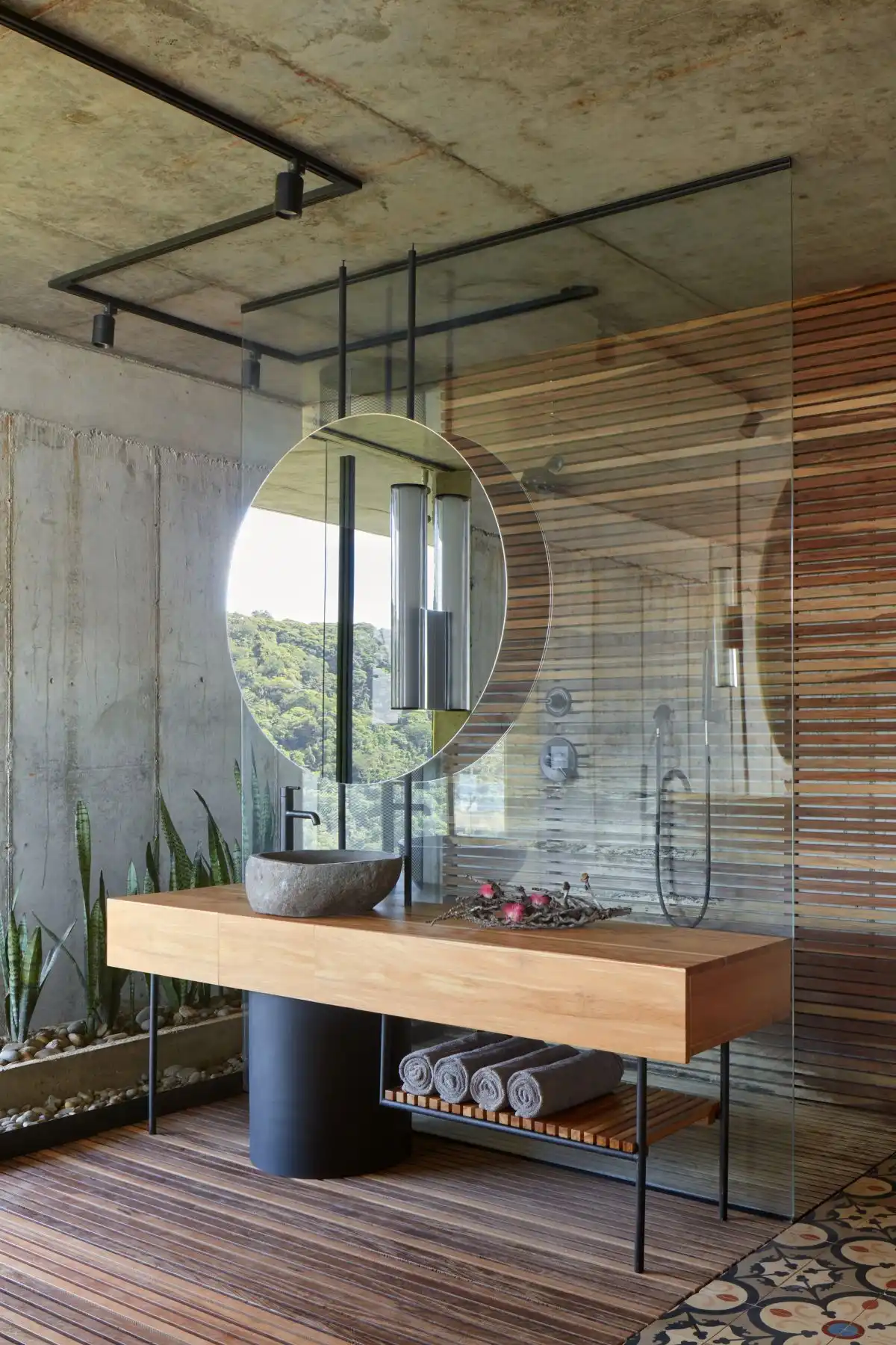 Art Villas Costa Rica by Formafatal bathroom decor