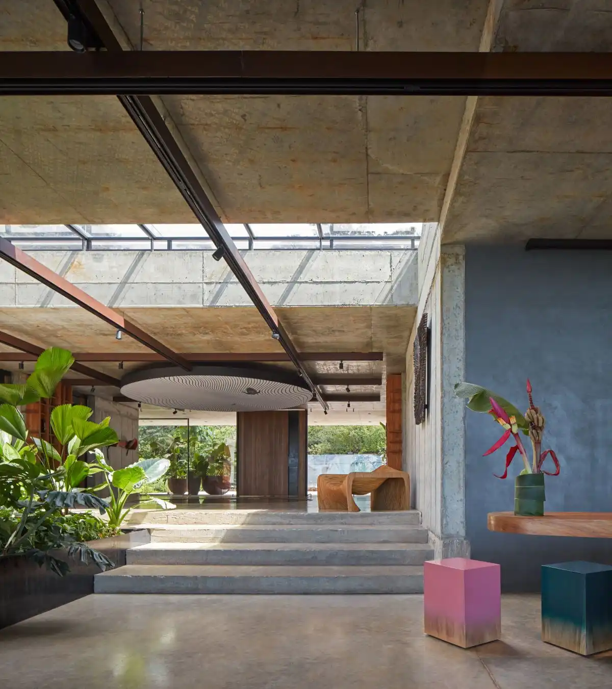 Art Villas Costa Rica by Formafatal concrete floo