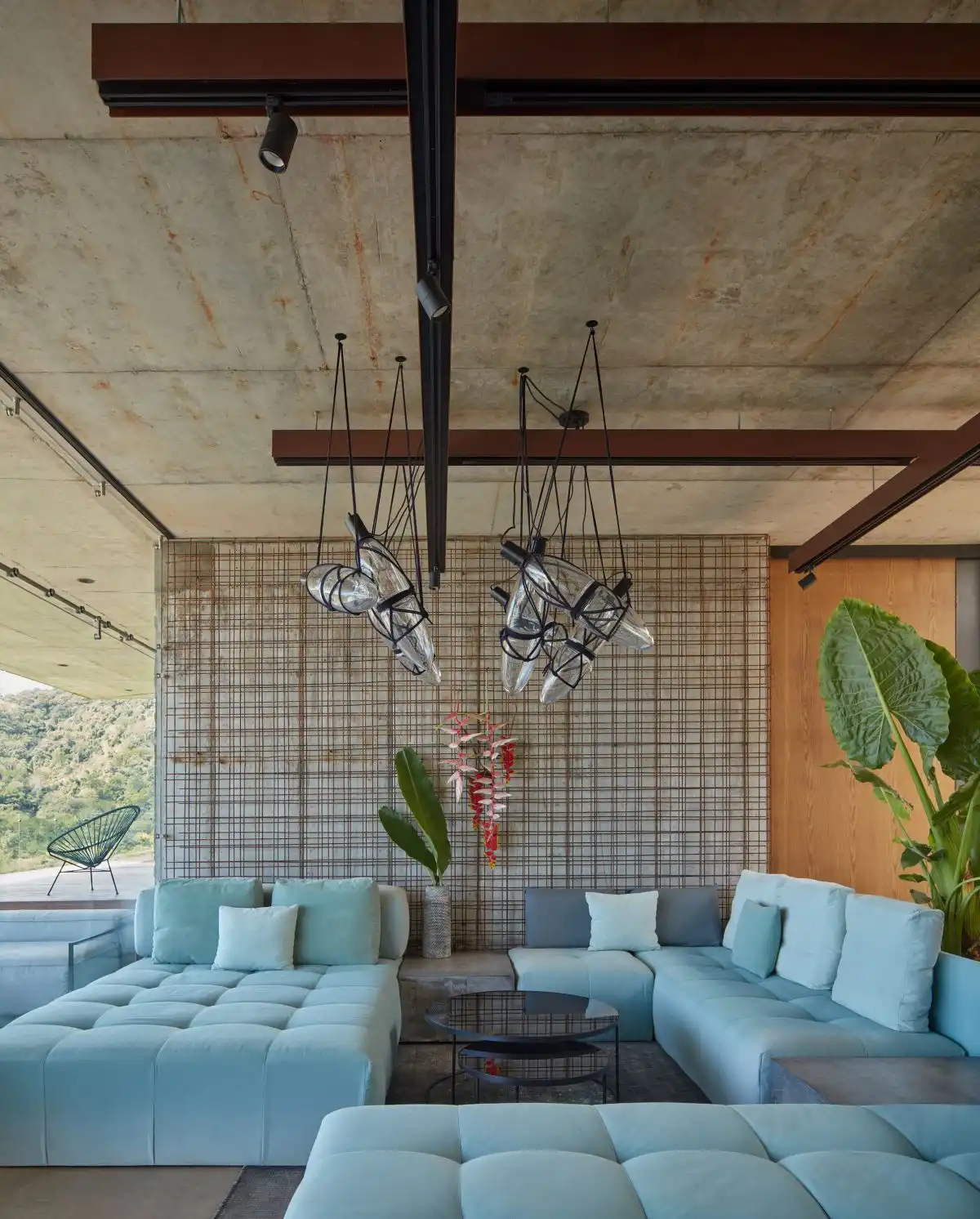 Art Villas Costa Rica by Formafatal hanging lights