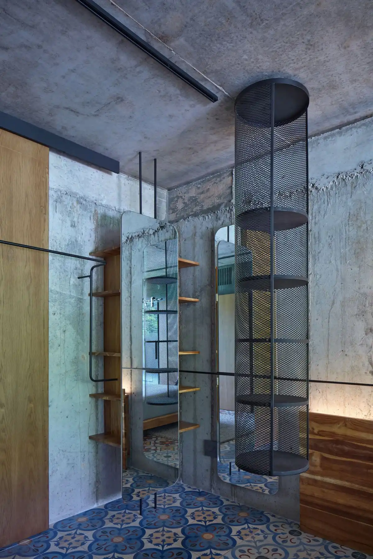 Art Villas Costa Rica by Formafatal hanging storage