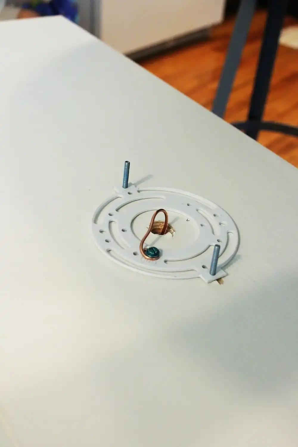 Attach a small ground wire