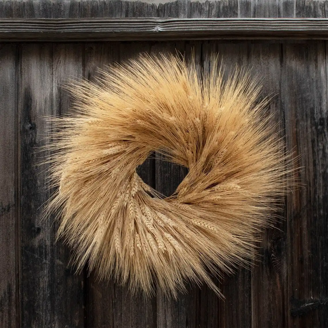 Autumn Wheat Wreath
