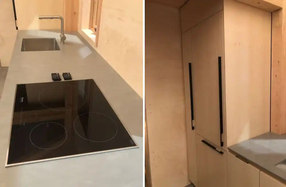 Backcountry Hut Company kitchen countertop