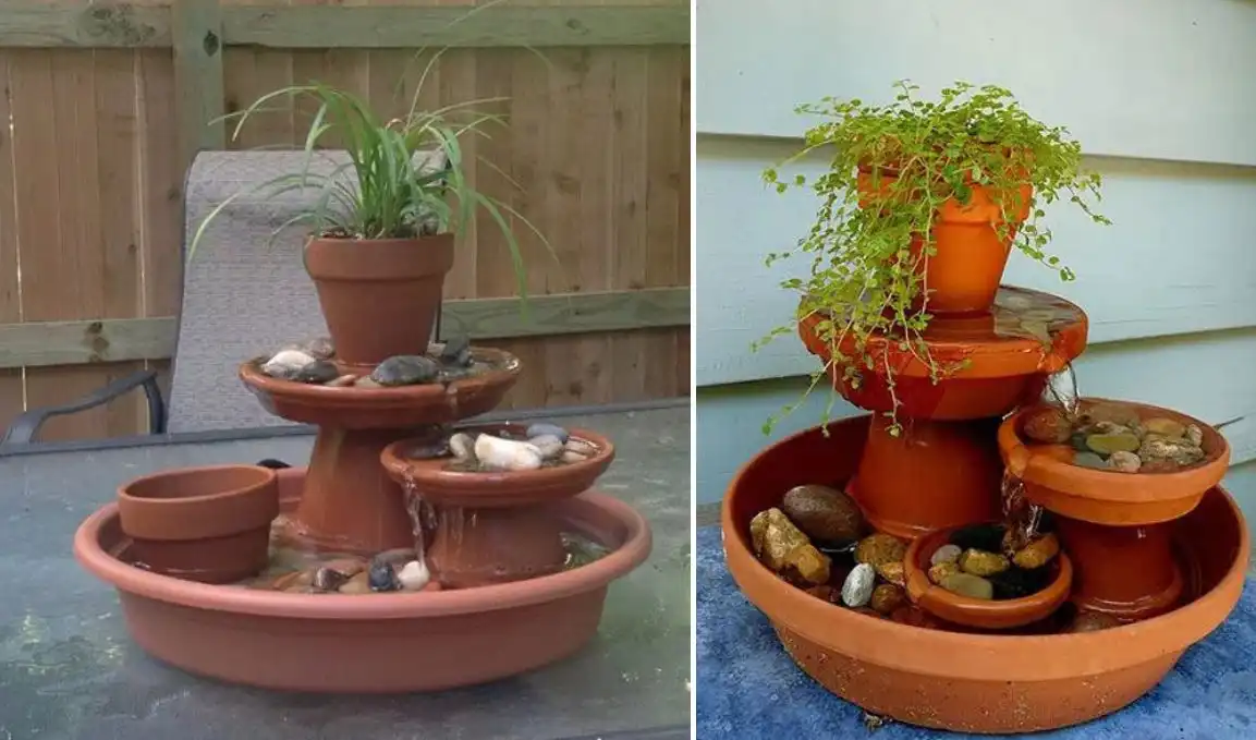 Backyard Fountain DIY