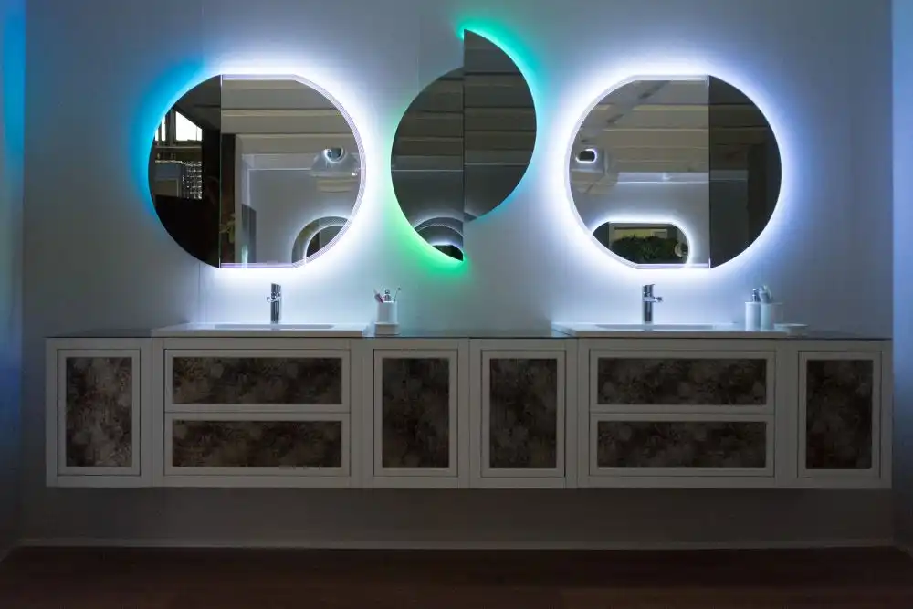 Baden Haus Bathroom furniture - LED light mirrors