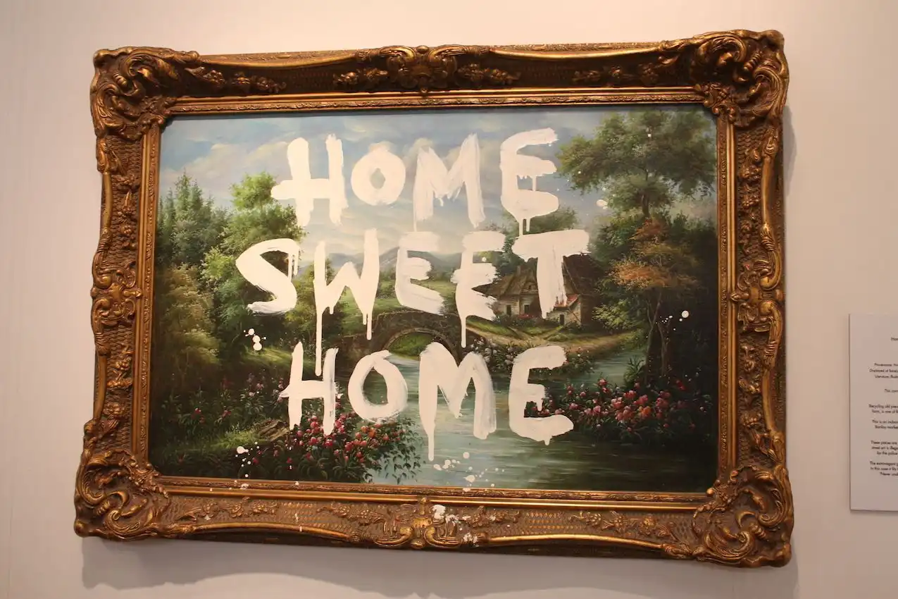 Banksy Home Sweet Home