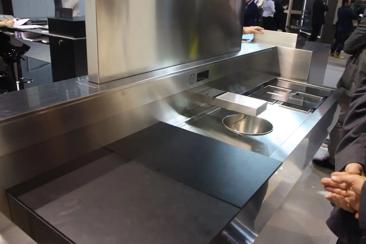Barazza stainless steel kitchen