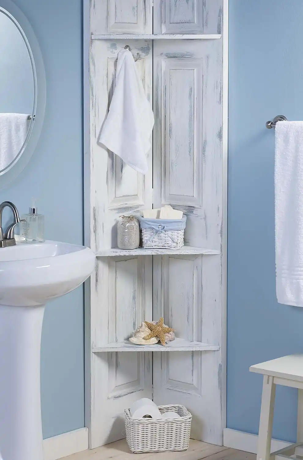 Bathroom Corner Shelves