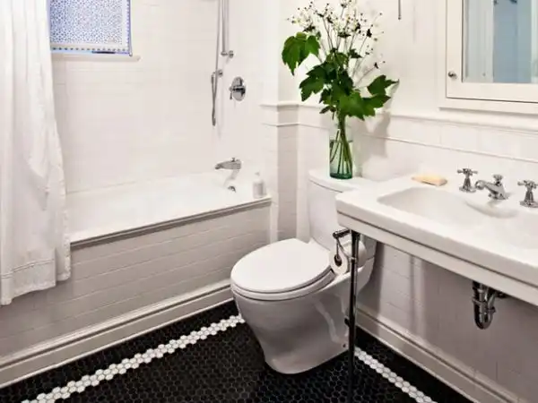 Bathroom Tile Jessica Helgerson Black White Tile