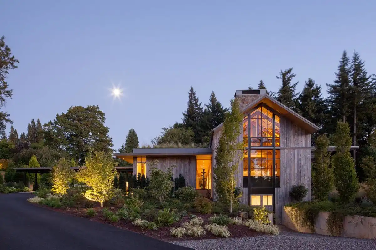 A barn-style house in Portland