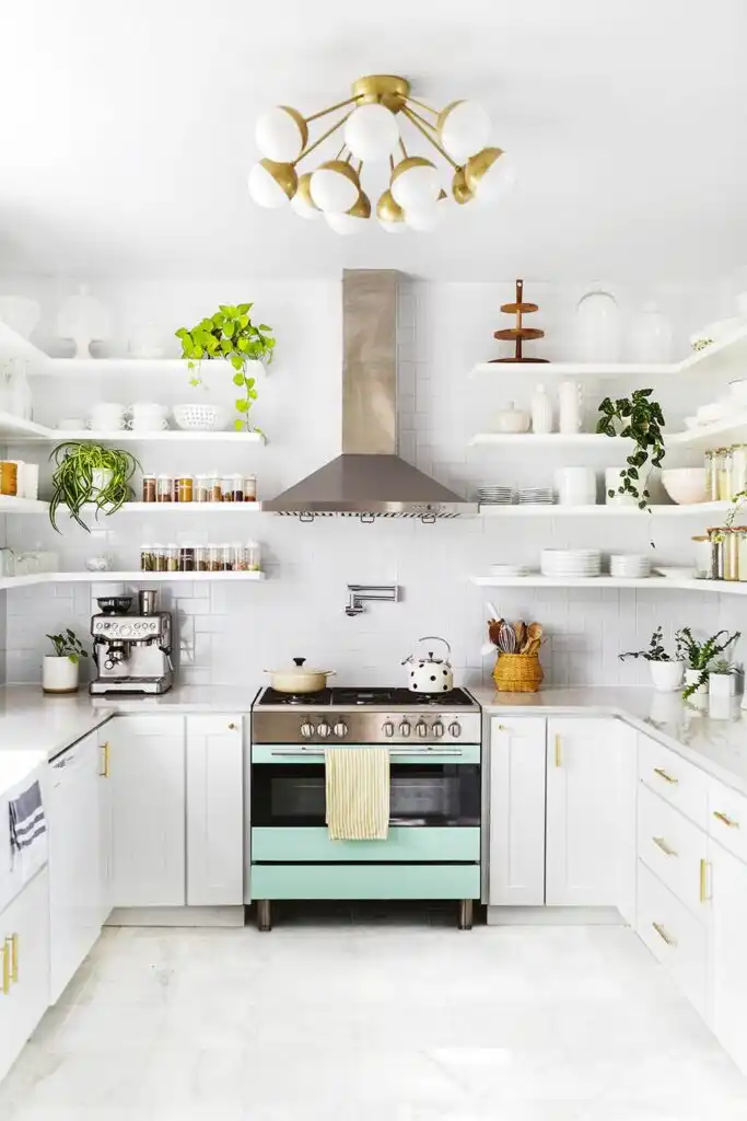 Beautiful U-Shaped Modern Kitchen Ideas
