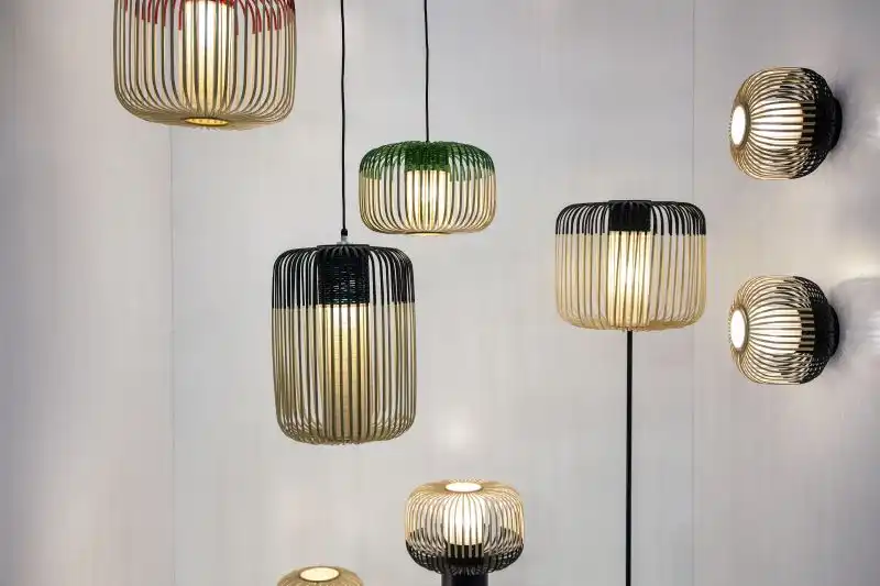 Beautiful bamboo hanging lights
