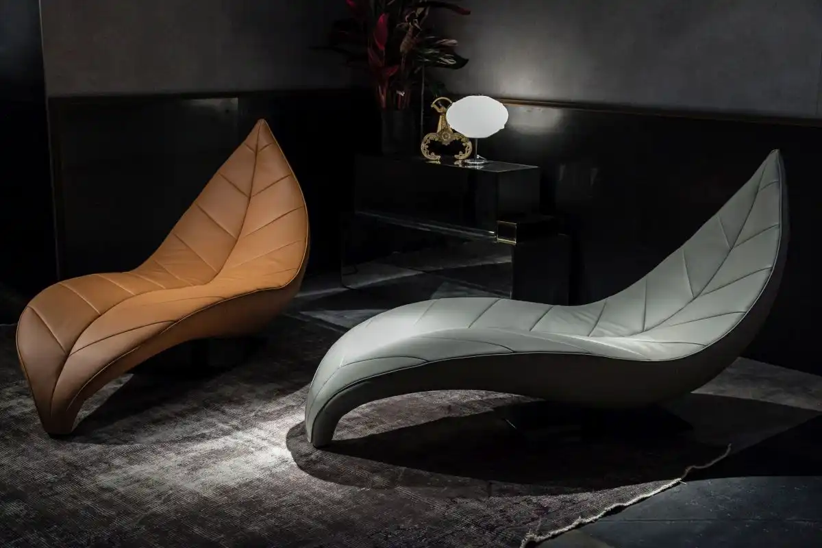 Satisfy your love for beauty and comfort with a lounge chair that offers both