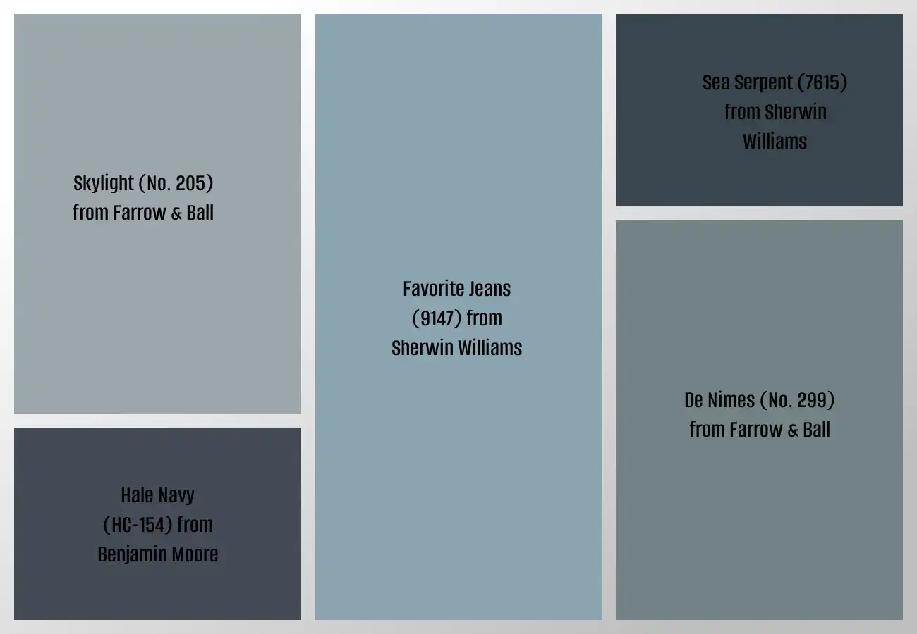 Best Blue Front Door Paint Colors