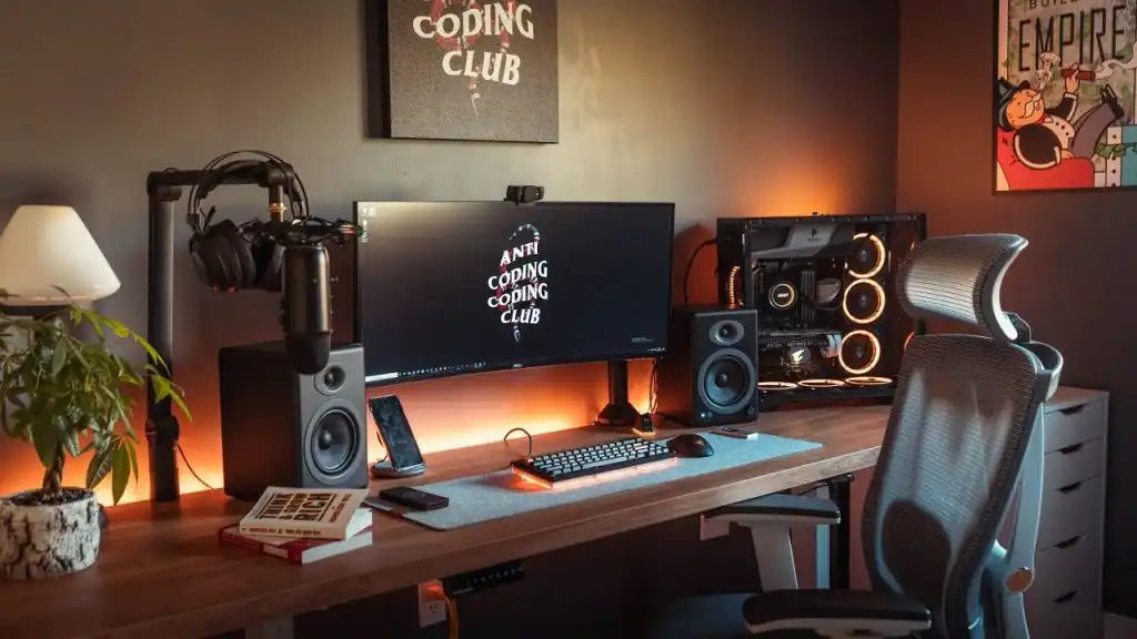 Best gaming desk setup 1024x576